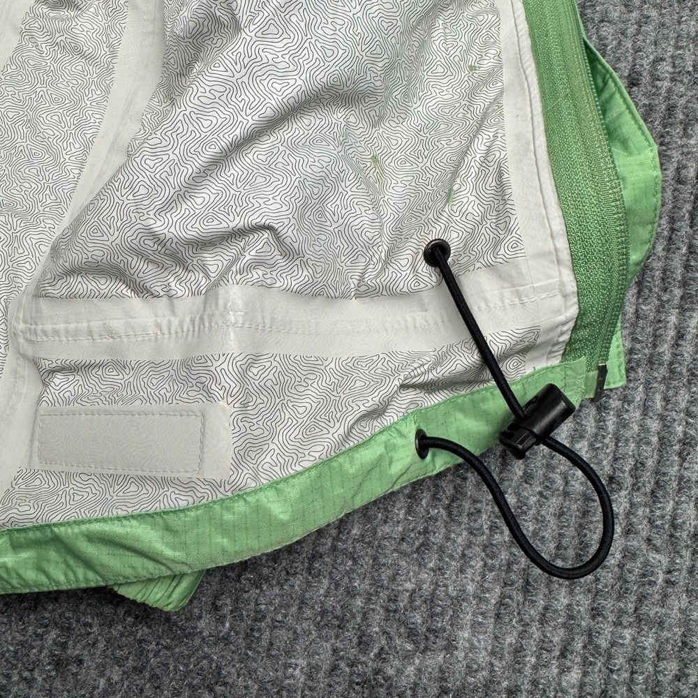 REI E1 Elements Rain Jacket Womens L Removable Hood Waterproof Lightweight - Picture 9 of 15